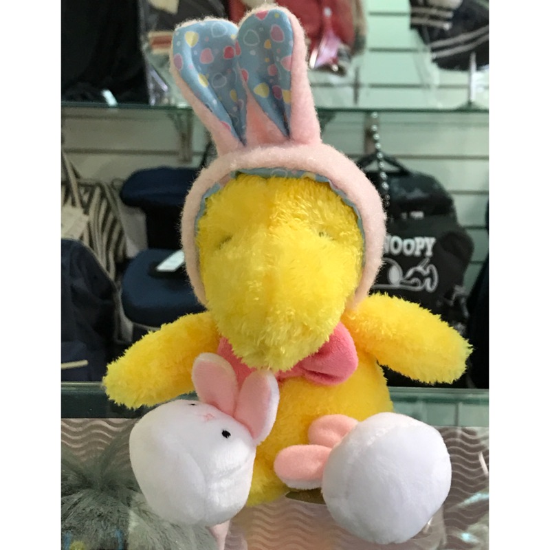 日本 吉德大光 Snoopy 史努比 糊塗塔克 Woodstock 兔裝 黃鳥 絨毛娃娃 玩偶