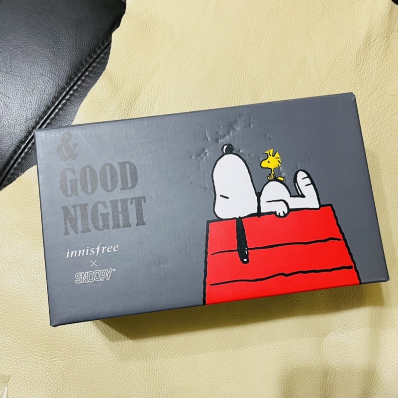 史努比LED小夜燈 韓國聯名innisfree x snoopy