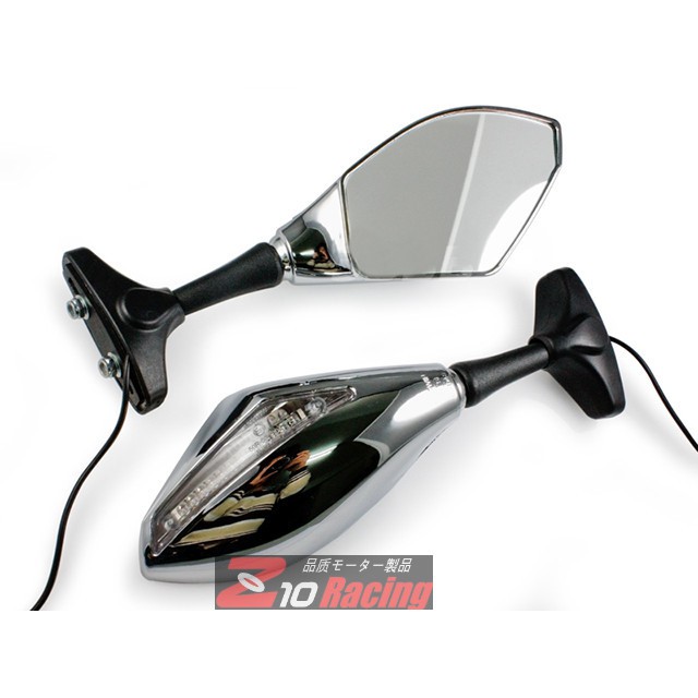 Z10R 特價 重機通用型LED後照鏡適用Kawasaki Ninja ZX6R / 636 / ZX6RR 仿賽 跑車
