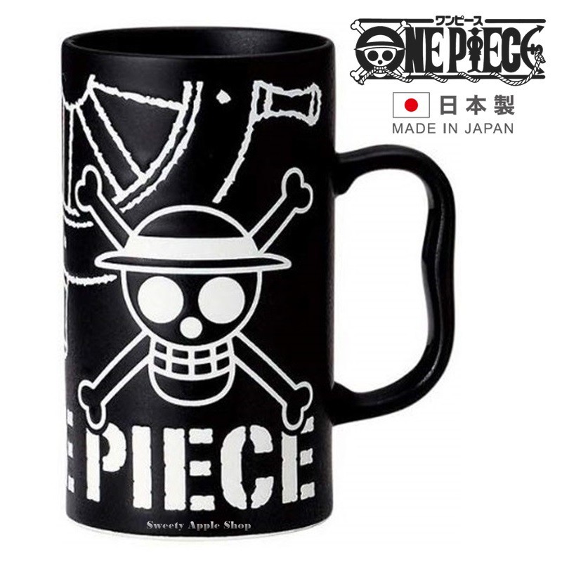 海賊王 Sas日本限定 日本製 金正陶器one Piece 航海王海賊旗馬克杯600ml 蝦皮購物