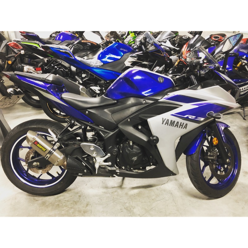 二手車 15年yamaha Yzf R3 實跑km 二手r3 蝦皮購物