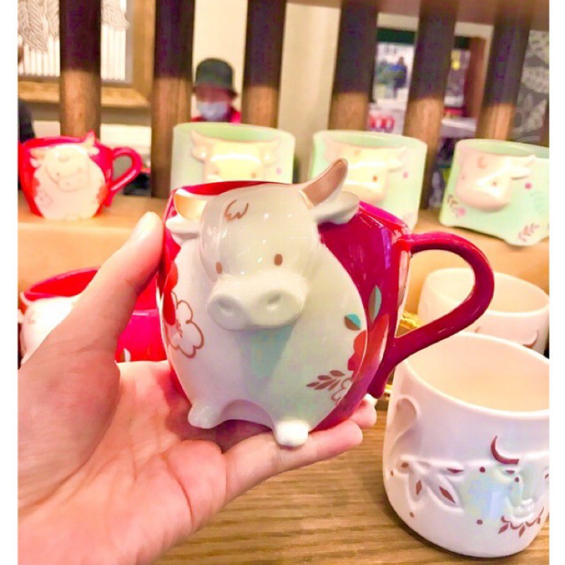 ［星巴克］Starbucks 🐄喜慶金牛馬克杯