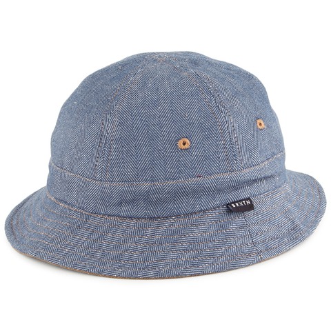 Brixton Banks Hat 漁夫帽 (淺藍/卡其-可雙面戴)《Jimi Skate Shop》