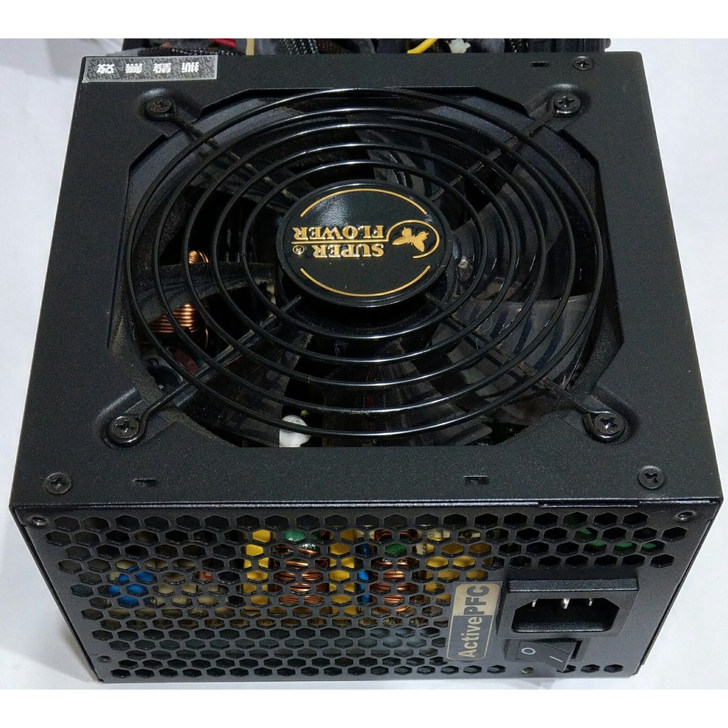 振華 SuperFlower 冰山金蝶 500W 80PLUS 金牌 電源供應器 PSU