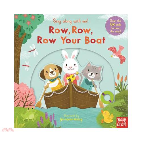 聽唱玩童謠遊戲書Row, Row, Row Your Boat