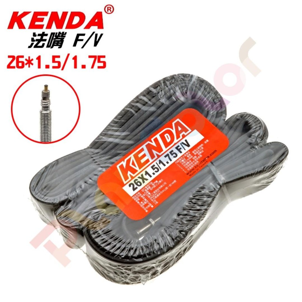 【KENDA 26*1.5/1.75 法嘴 F/V】(單個價) 內胎 建大 台灣製 PCB