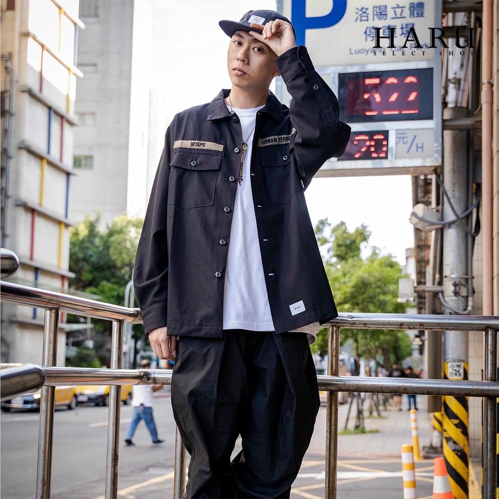 WTAPS 20AW BUDS/LS/COTTON. SATIN シャツ-