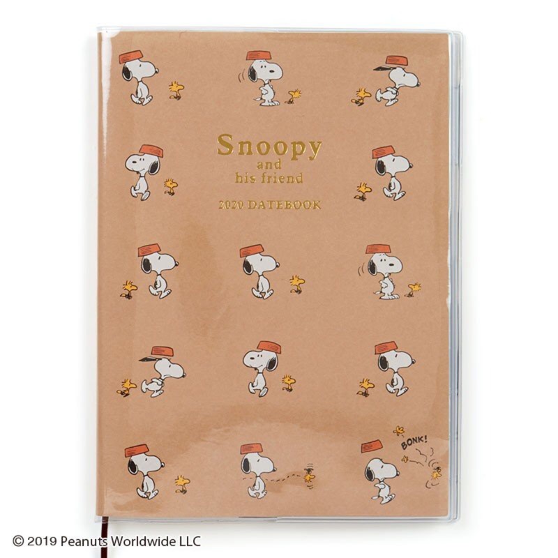 日本 2020 Snoopy 史努比 史奴比 行事曆 A5 薄本 三麗鷗 手帳本 手冊 年曆本 日誌 日誌本