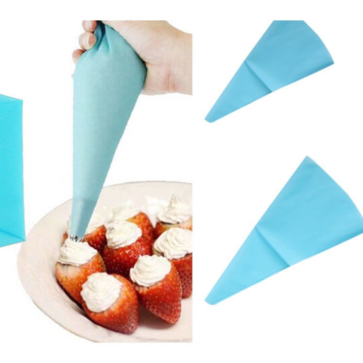 烘焙工具 矽膠裱花袋 奶油蛋糕擠花袋3款選