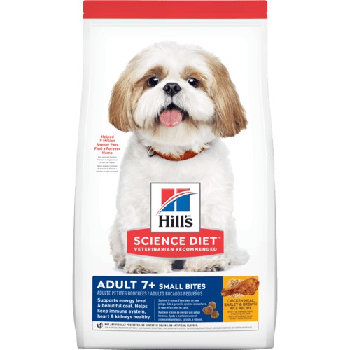 &lt;二兩寵物&gt; 希爾思 Hill's 老犬 7+ 活力長壽 小顆粒 雞肉+米+大麥配方 2kg/6.8kg