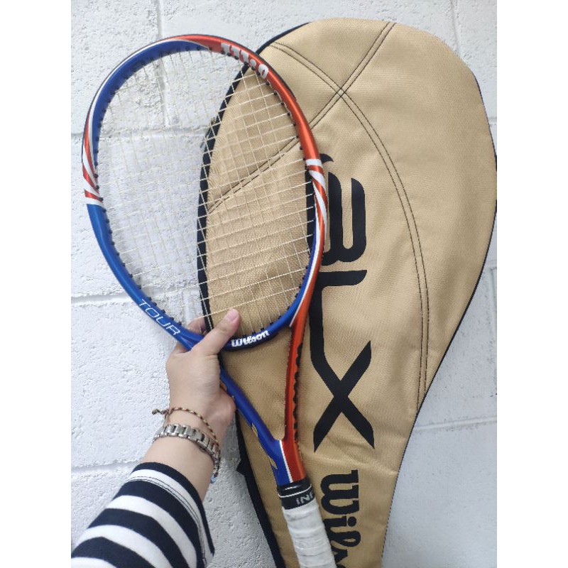 【Wilson】Tour Blx 網球拍 含拍網.握把布.專業球袋 二手狀態良好