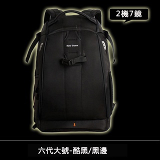 5Cgo【智慧】第5代/6代 NewDawn806單反相機包攝影包雙肩佳能尼康戶外大容量便側取耳機線孔男女揹包 含稅