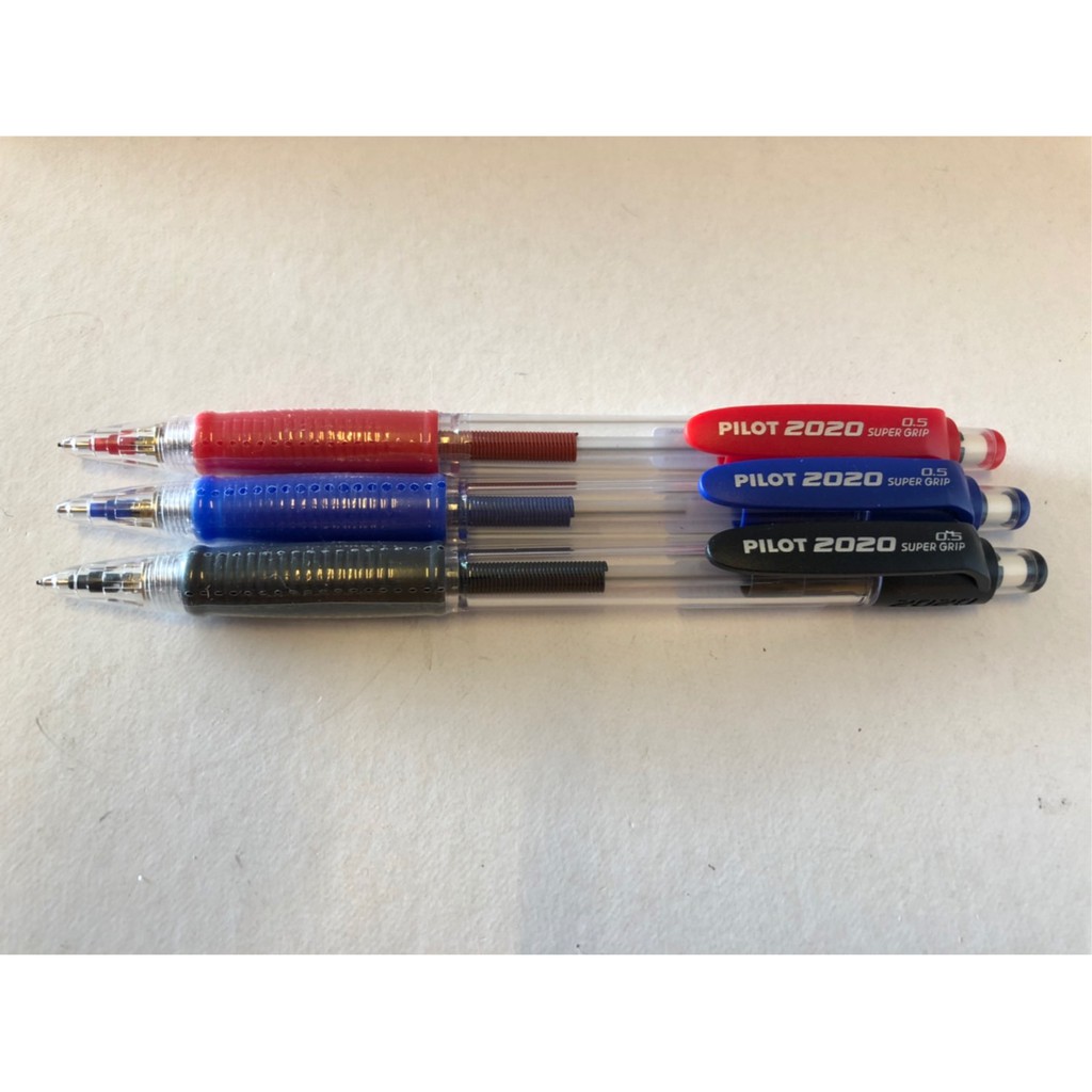 PILOT 百樂 / 0.5 / 搖搖自動鉛筆 / 紅色、藍色、黑色