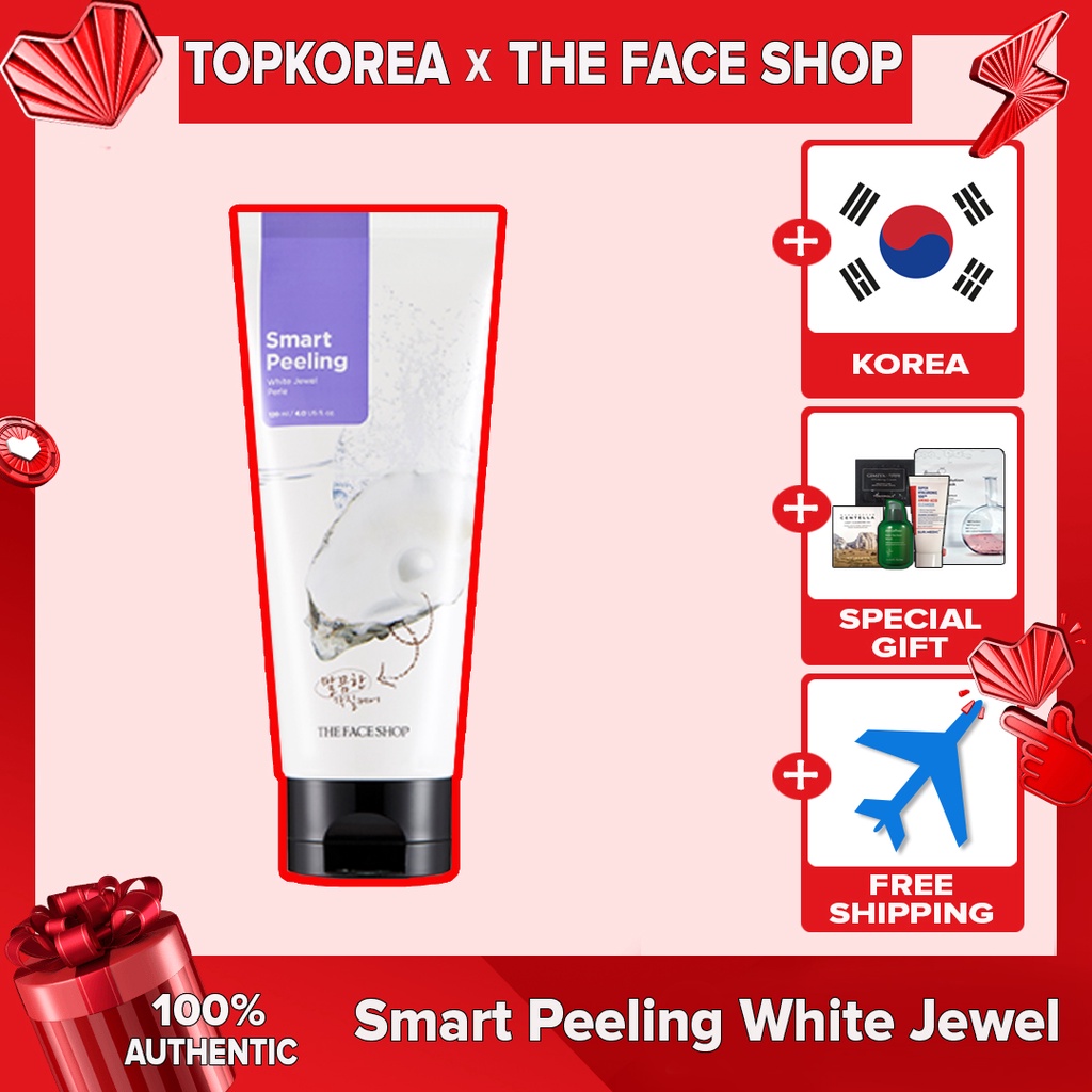 ★The Face Shop★ Smart Peeling White Jewel 120 ml / TOPKOREA