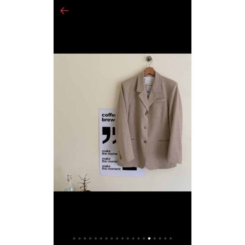 Augus.購入 夏日麻西裝外套