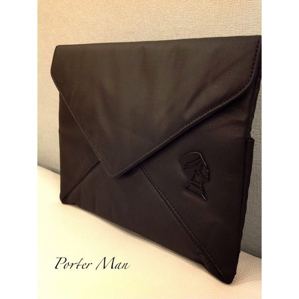 (PORTER MAN) 全新專櫃正品 porter 黑色 保護套包 平板 ipad