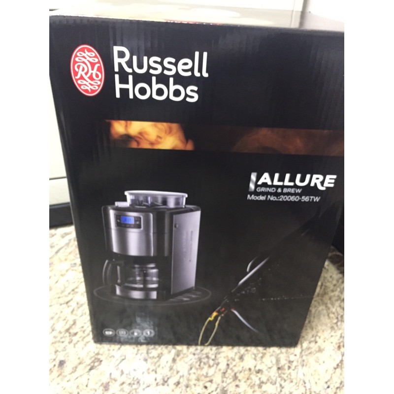 Russell Hobbs 英國羅素全自動咖啡研磨咖啡機 20060-56TW 全新