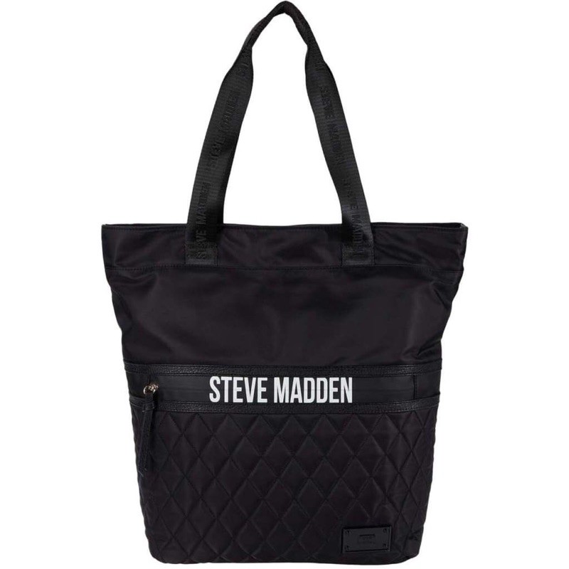 Steve Madden菱格 托特 單肩 媽咪包 背包 尼龍 大容量