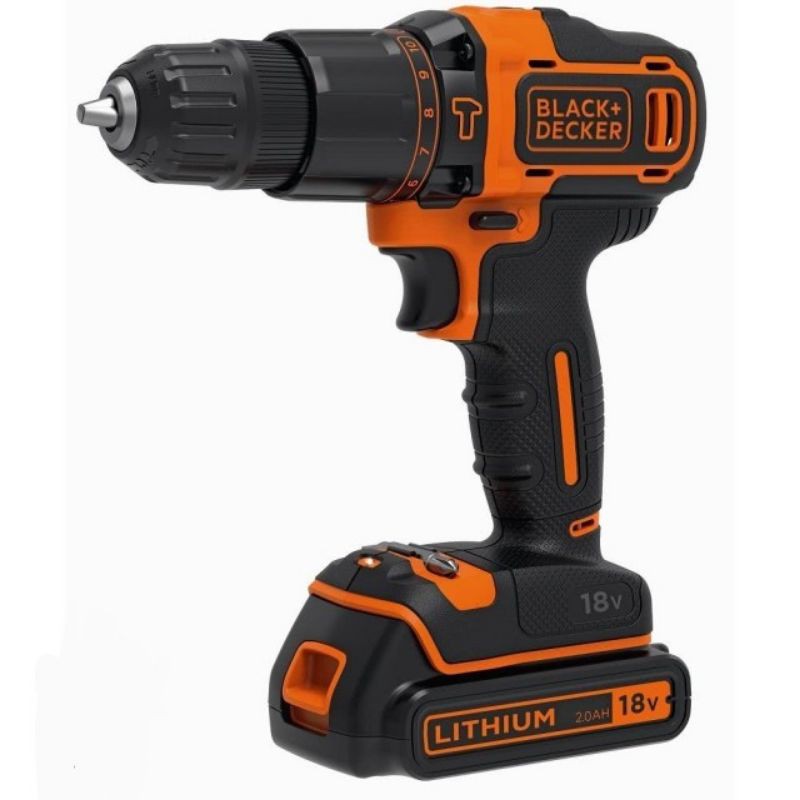 BLACK+DECKER 18V 震動電鑽 BDCHD18K 二手 九成新