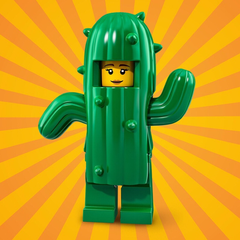 LEGO 71021 18季抽抽樂 40週年 11號 仙人掌女孩