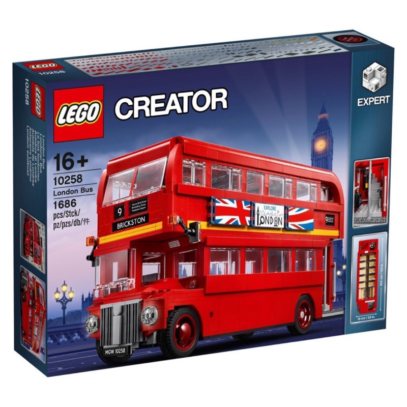 《傑克玩樂高》LEGO 樂高 Creator 創意系列 10258 倫敦巴士