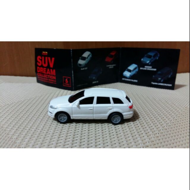 白色 SUV Audi Q7 約1:87比例