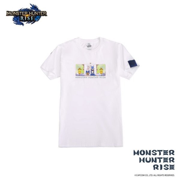 魔物獵人 Monster Hunter Rise 白 T-shirt 【現貨】【GAME休閒館】
