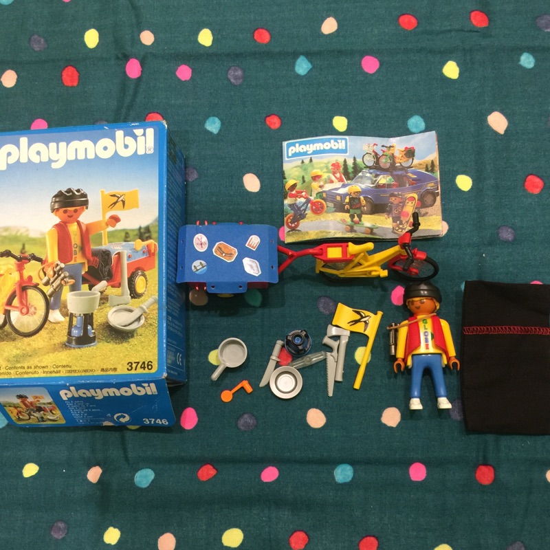 Playmobil 3746 絕版 背包客