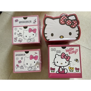Hello kitty造型收納盒 桌上收納盒 抽屜盒