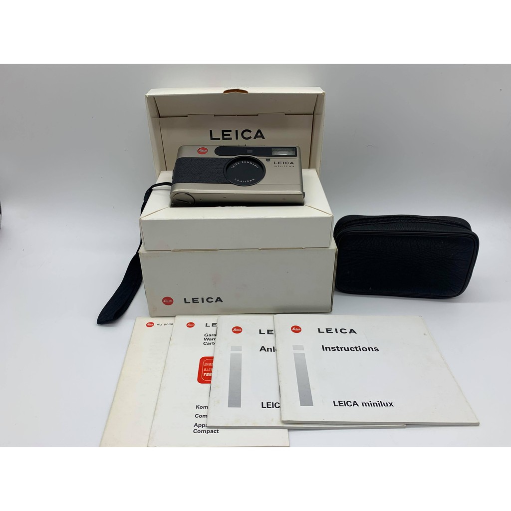 【美品】【盒單齊全】Leica minilux AG
