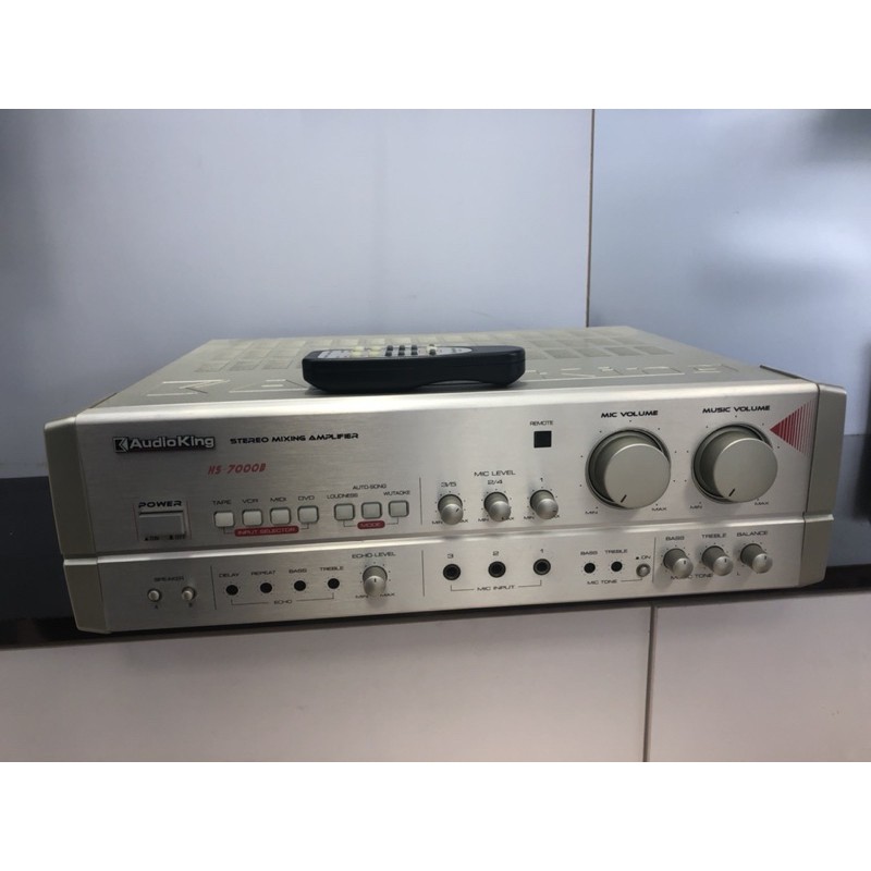 Audio king 台灣撼聲 HS-7000B 卡啦ok擴大機 （二手商品）