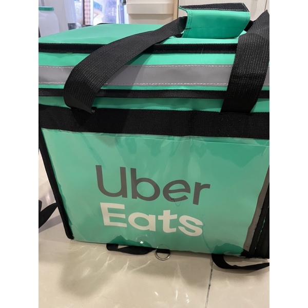 9.9成新UberEats 保溫袋 當天可寄出 四代大包 上掀式 官方保溫袋 Uber Eats 原廠保溫袋 保溫包