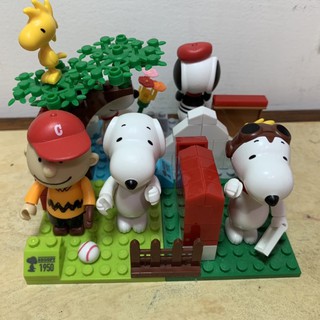 7-11 x Snoopy史努比聯名 積木樂高組 不拆賣