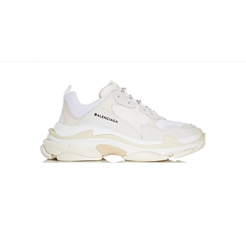 balenciaga triple white s