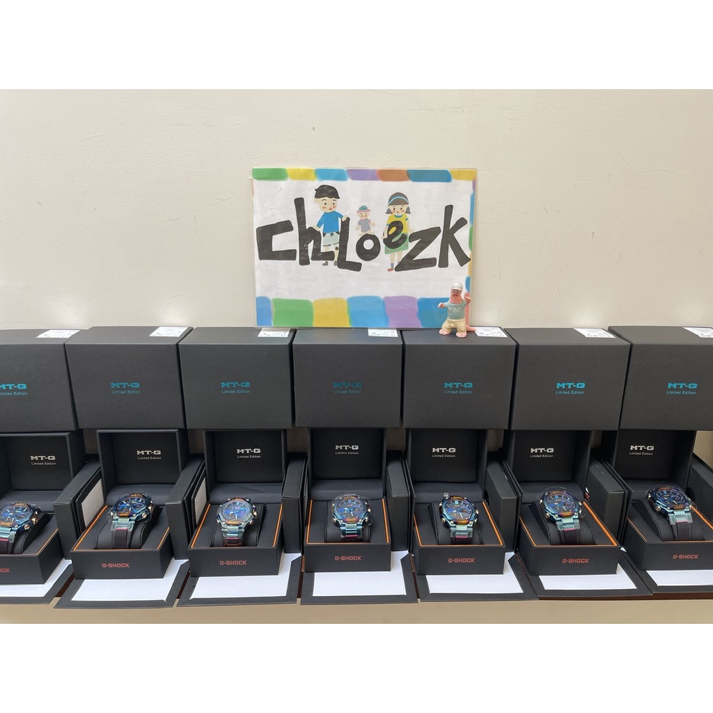 ［CHLOE ZK］G-SHOCK MTG-B2000PH-2 藍鳳凰 2021