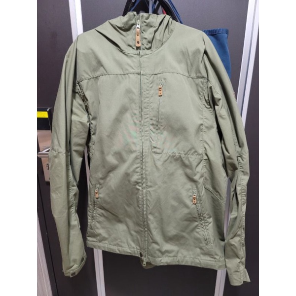 Fjallraven 小狐狸 Sten Jacket 防風外套 男款 F81679-620-綠【接近全新二手外套】