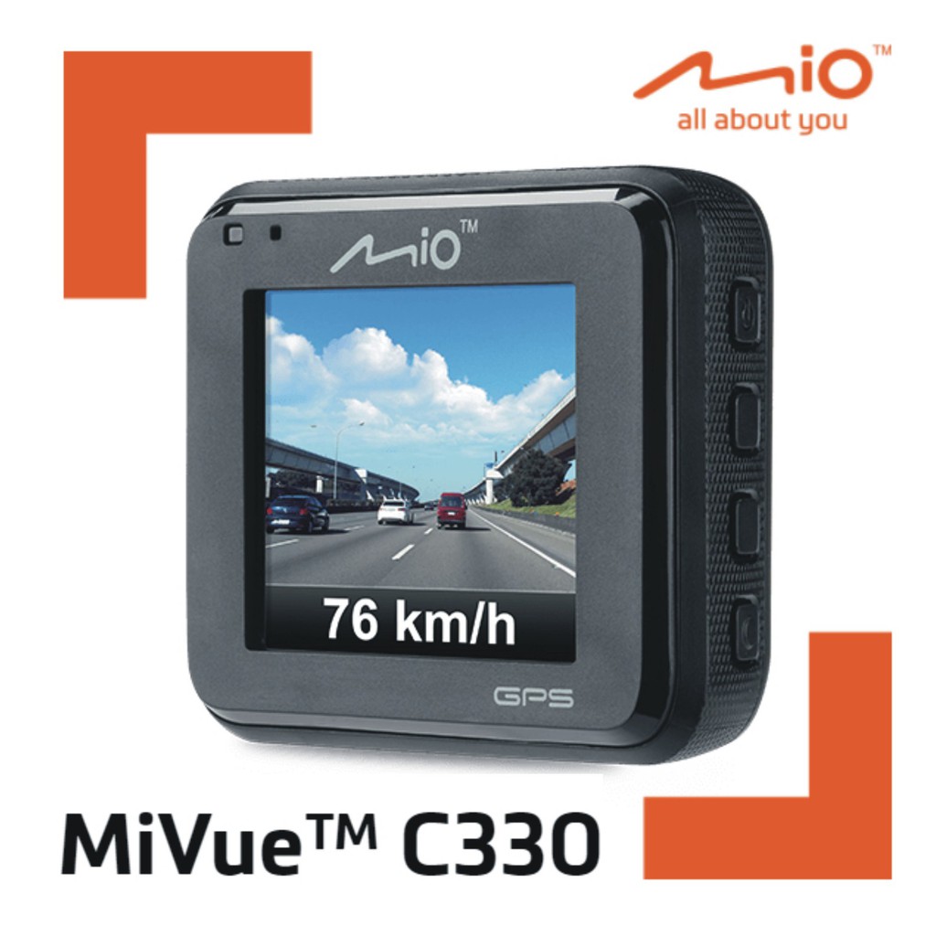 🔥福利品下殺🔥 Mio MiVue C330 大光圈GPS行車記錄器/GPS+測速/感光元件/F1.8大光圈