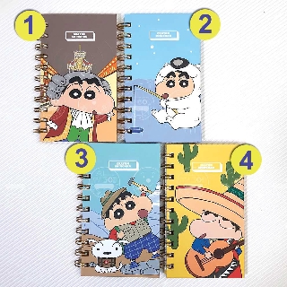 蠟筆小新 正版 直式線圈橫線 筆記本 B系列 職業款 記事本 線圈本 日記本 手札 隨身本 韓國 現貨 維尼的家