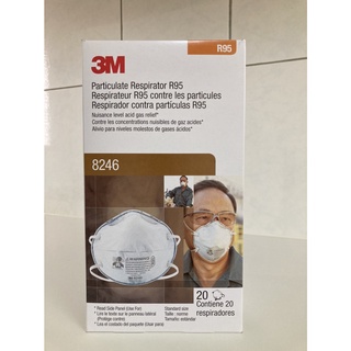 【原廠現貨】3M 8246 R95等級工業防塵活性碳成人口罩