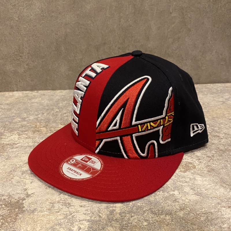 NEW ERA MLB ATL BRAVES  9fifty  亞特蘭大勇士隊可調式棒球帽/80年代風格