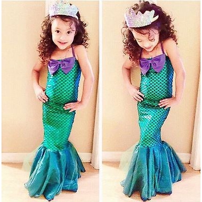 Rs 套裝 Baby Ariel 小美人魚派對/角色扮演公主服裝