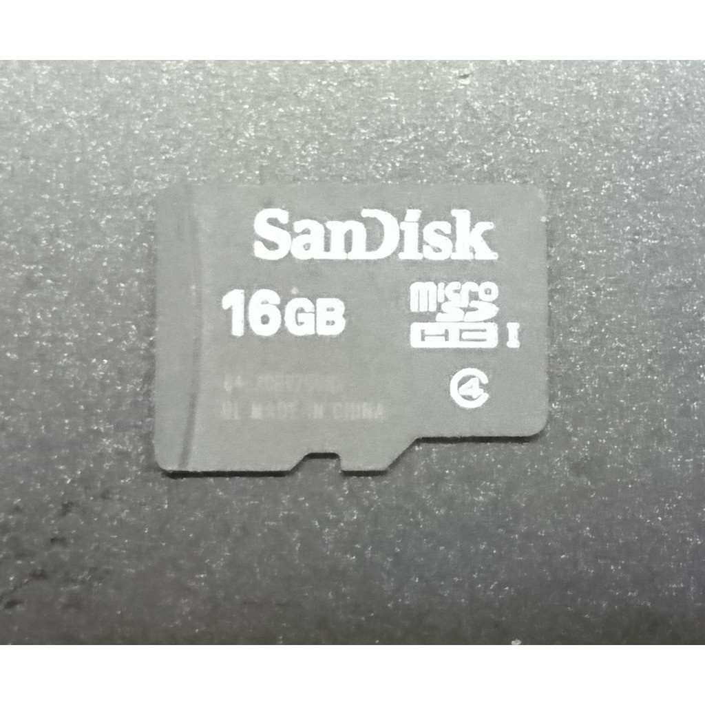 SanDisk MicroSD 16GB 記憶卡