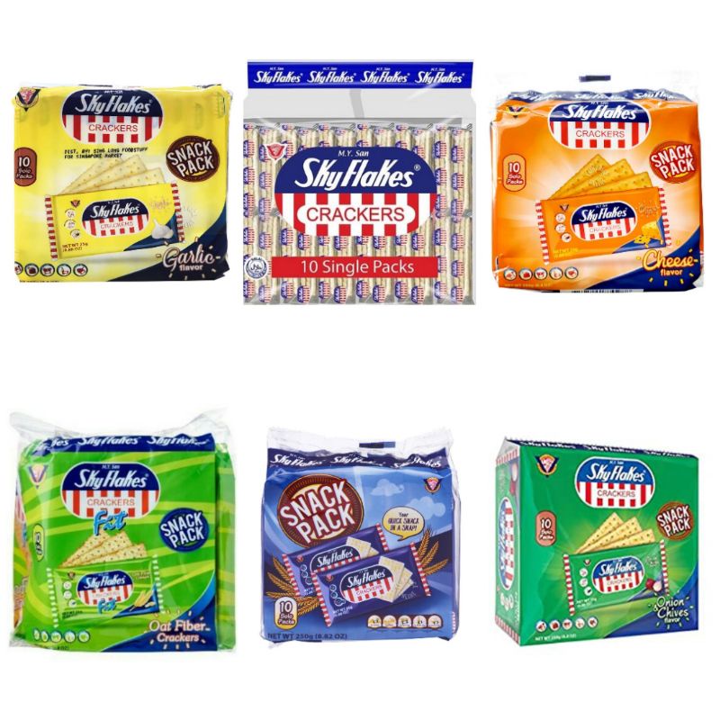 菲律賓 SKyFlaKes 空中霸王 蘇打餅 蘇打 餅乾 Crackers Snack Pack