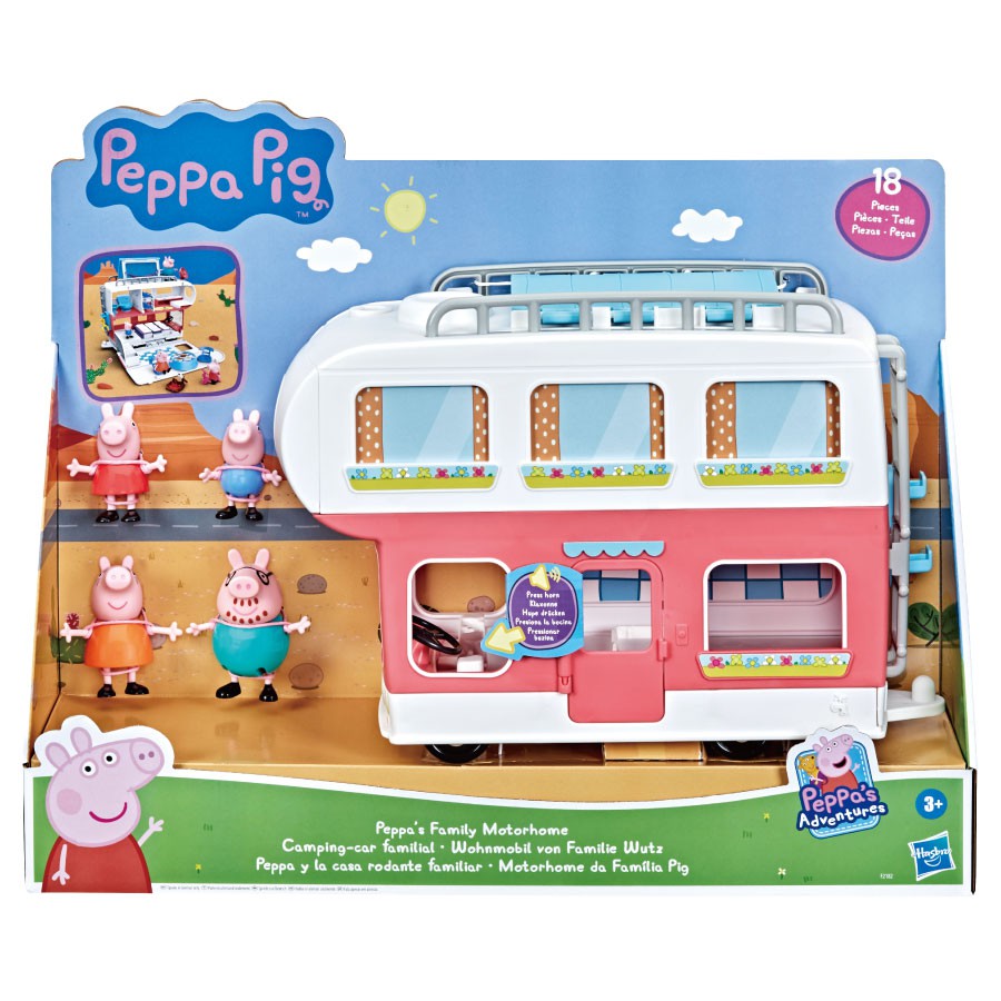 Peppa Pig粉紅豬小妹 豪華露營車遊戲組 ToysRUs玩具反斗城