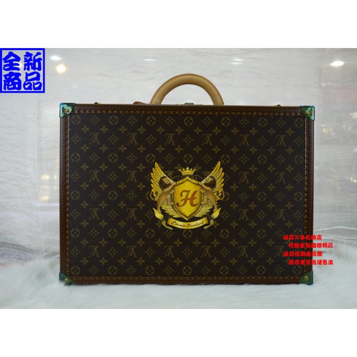 優買二手精品名牌店 LV M21327 原花 老花 BISTEN 55 手提箱 硬殼箱 行李箱 公事包 硬箱 全新 特價