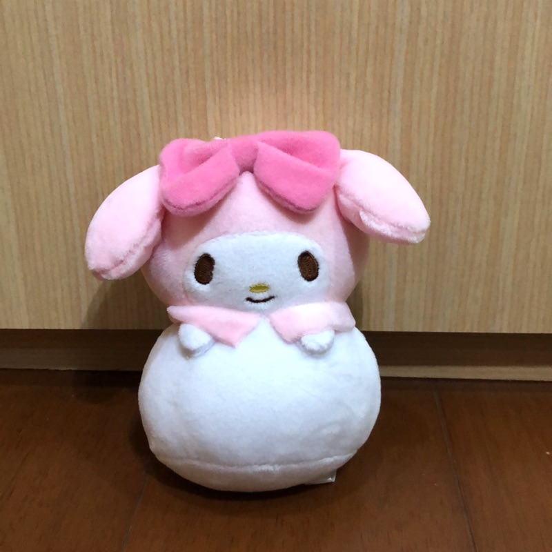 日本 正版 三麗鷗 Sanrio 美樂蒂 my melody 雪人 美樂蒂娃娃 美樂蒂吊飾 美樂蒂布偶 美樂蒂玩偶