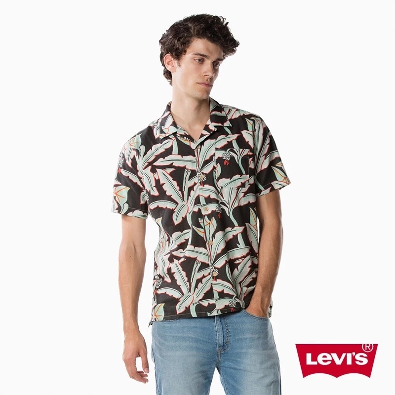Levi’s 短袖 夏威夷 襯衫