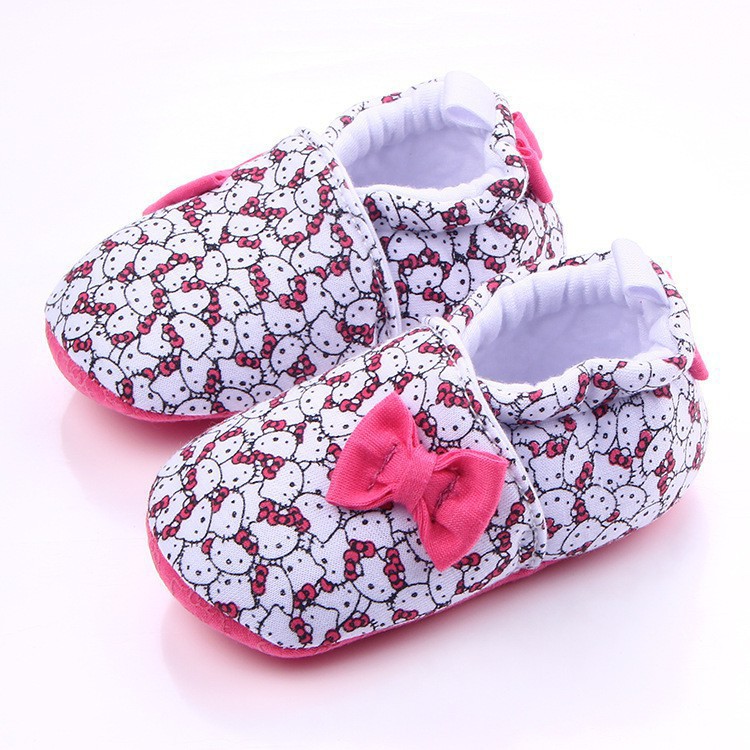 Hello Kitty 鞋子卡通人物棉針織鞋
