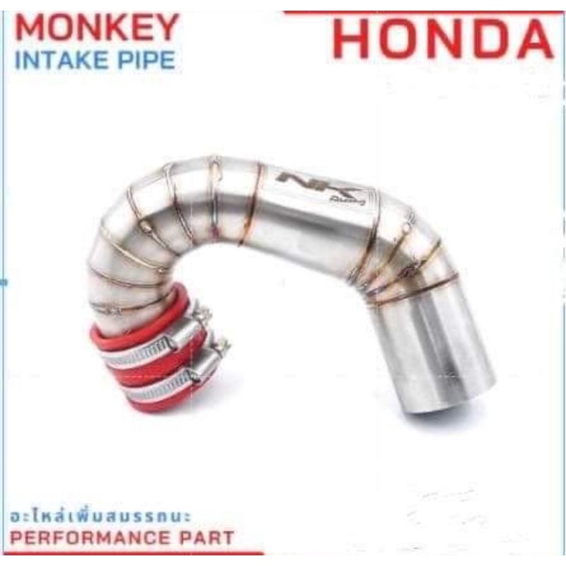 HONDA MONKEY 125~四檔＆五檔白鐵進氣管！