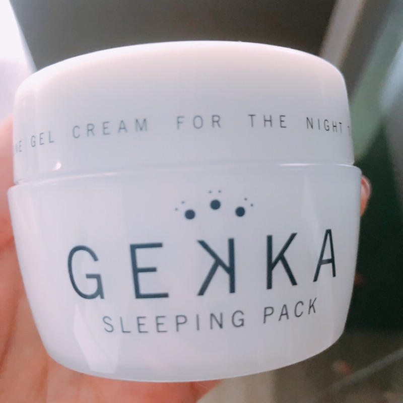 《現貨》日本銷售No1  GEKKA收縮毛孔免洗晚安面膜